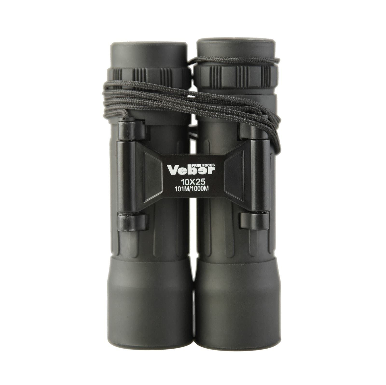 Бинокль Veber Classic БПЦ 12x50 VL черный, кожа