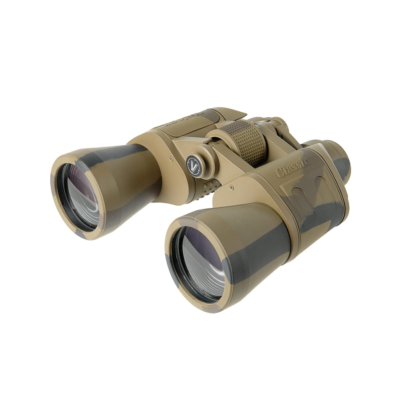 Бинокль Veber Classic БПШЦ 10x50 VRWA широкоугольный, камуфлированный