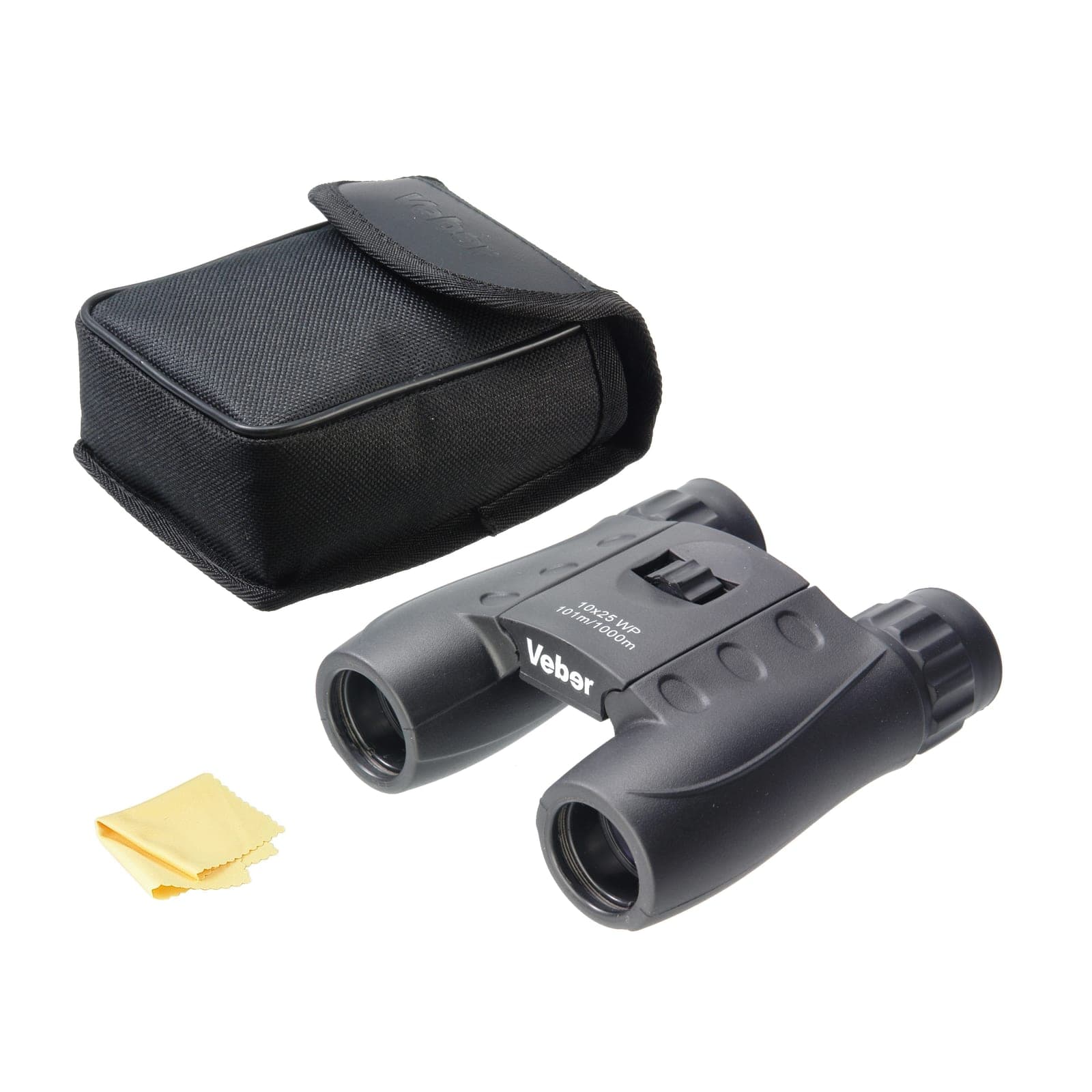 Бинокль Veber WP 10x25 черный