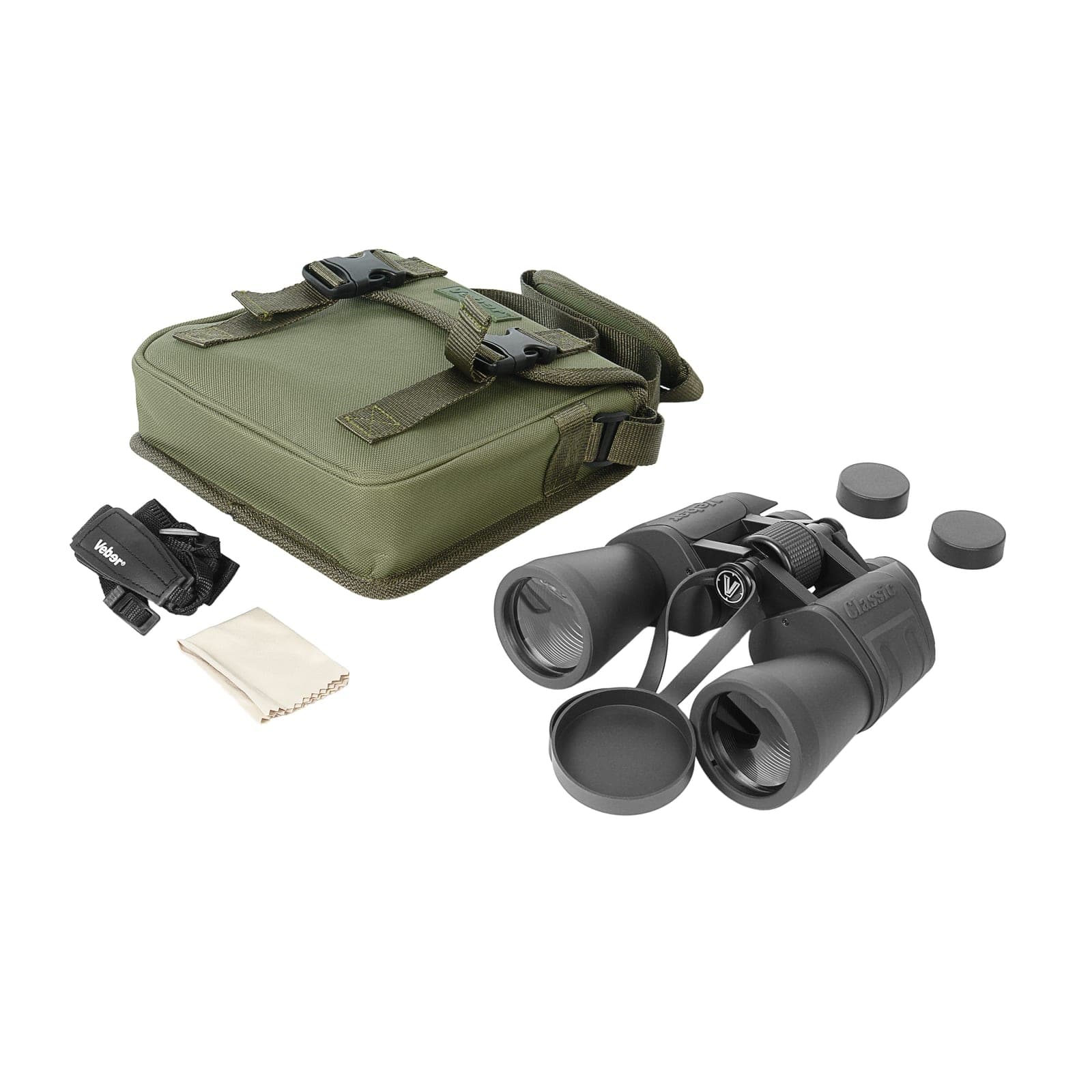 Бинокль Veber Classic БПЦ 16x50 VR серый