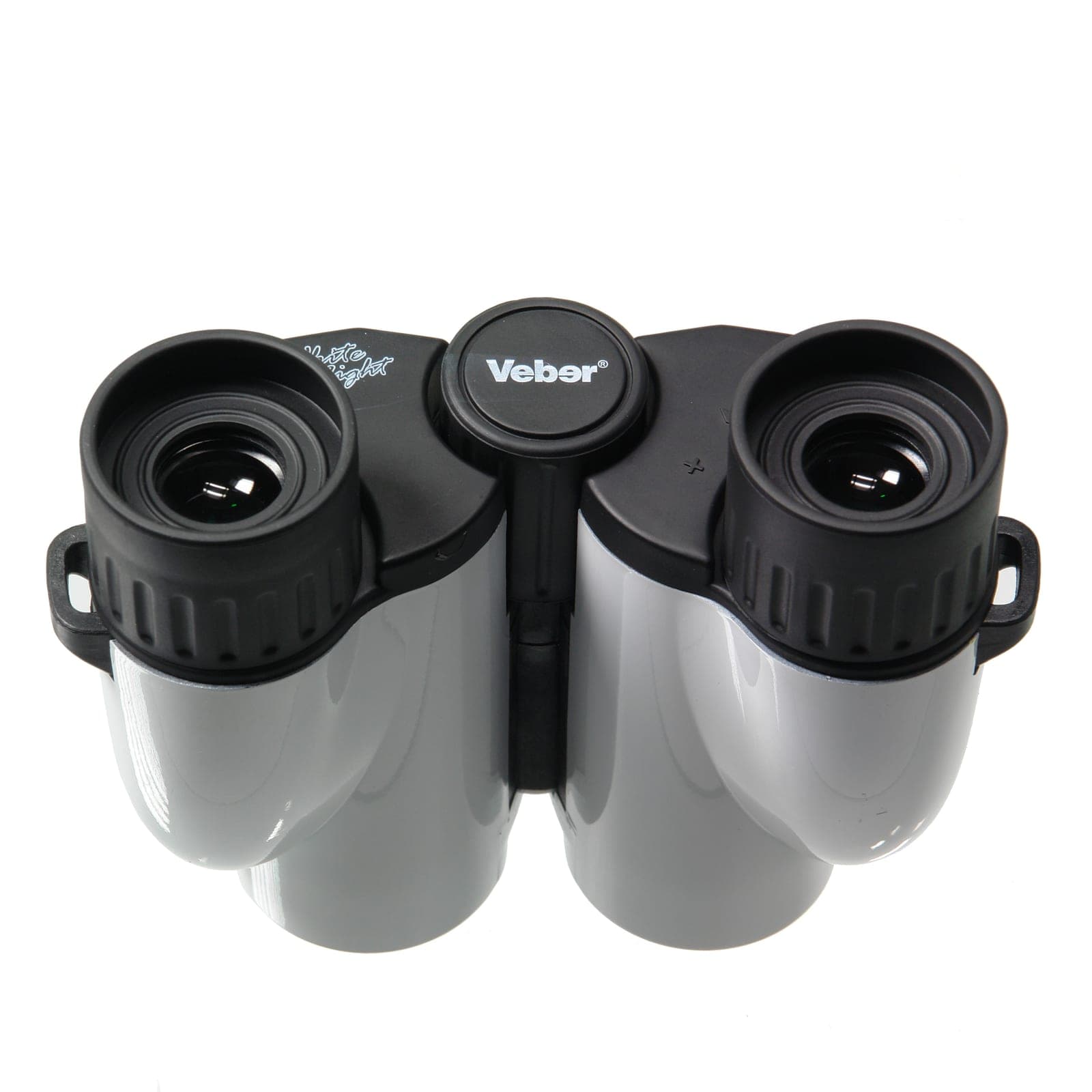 Бинокль Veber White Night 8x25 белый/черный