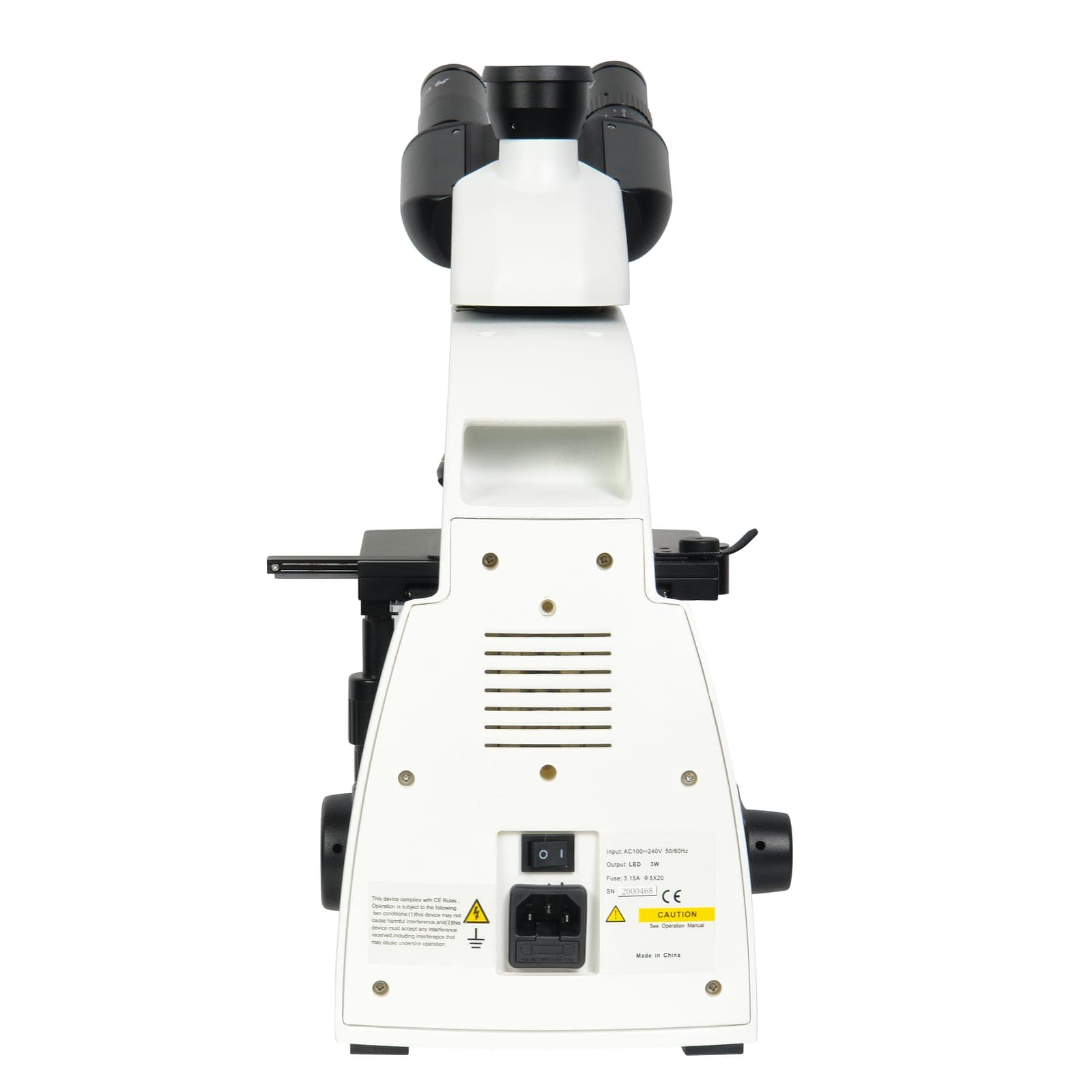 Микроскоп биологический Микромед 1 (вариант 3 LED inf) тринокулярный