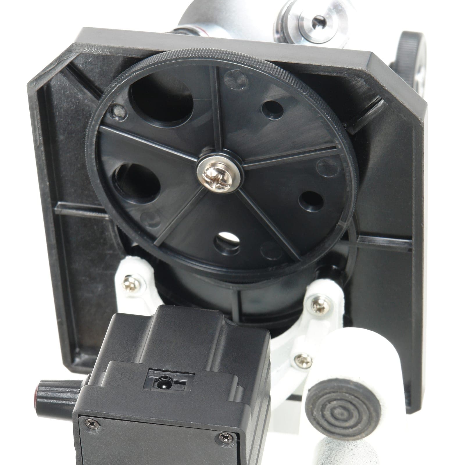 Микроскоп школьный Эврика 40х-640х (зеркало, LED)
