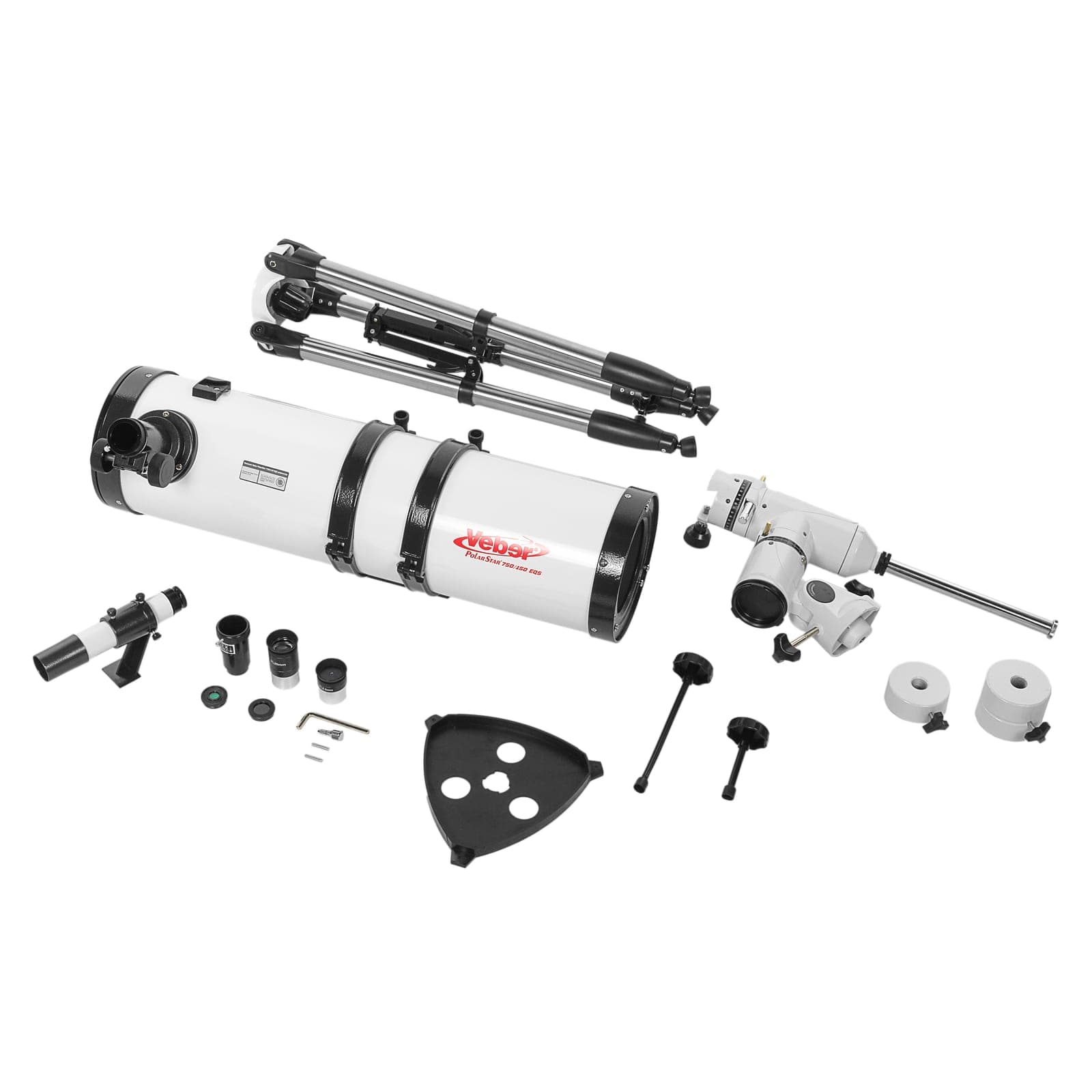 Телескоп Veber PolarStar 750/150 EQ5 рефлектор